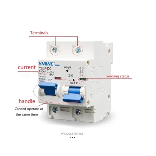 Disjoncteur 12v-125v DC pour éviter la surcharge de votre batterie - 5