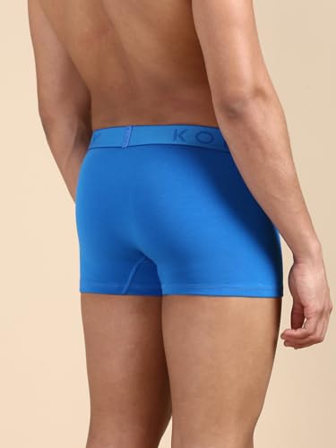 Image of KOFFY Men's Cotton Lycra Mini Trunks with 4-Way Stretch | Wrinkle-Resistant | Ultra-Soft Elastic I 2X Absorbent