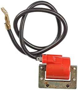 Deutsche Ignition coil Compatible With Bajaj 12V (Red) | OEM (Original equipment manufacturer) replacement part | OEM performance | High thermal and electrical conductivity pack of 1