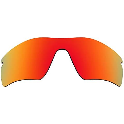 SEEK Ersatzgläser Kompatibel mit OAKLEY RADAR PATH Nicht Polarisiert Rot Spiegel Cover