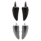 BESPORTBLE 2 Pares de Piercings Labiales con Forma de Colmillos de Vampiro sin Perforación - Anillos Labiales Falsos de Acero Inoxidable para Halloween, Cosplay Y Moda Gótica.