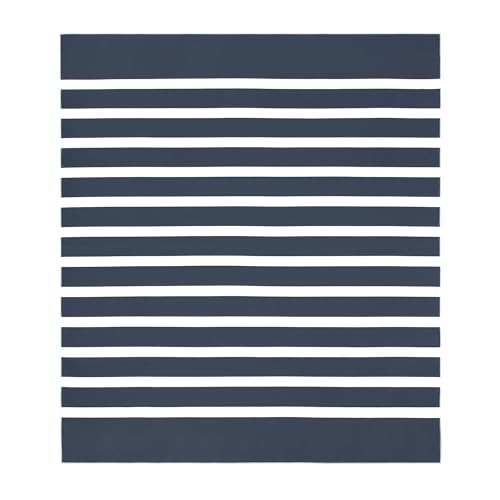 SummerSand Telo Mare in Microfibra Grande 180x160 cm - Asciugamano Mare Antisabbia e ad Asciugatura Rapida - Telo da Spiaggia XXL Compatto, Perfetto per Picnic – Deep Blue