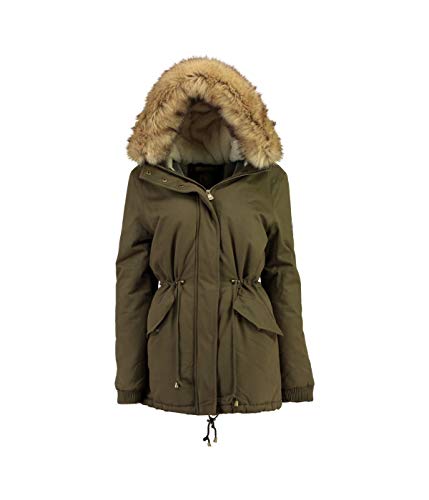 Parka femme Geographical Norway WQ833F veste chaude longue et déperlante Ampuria