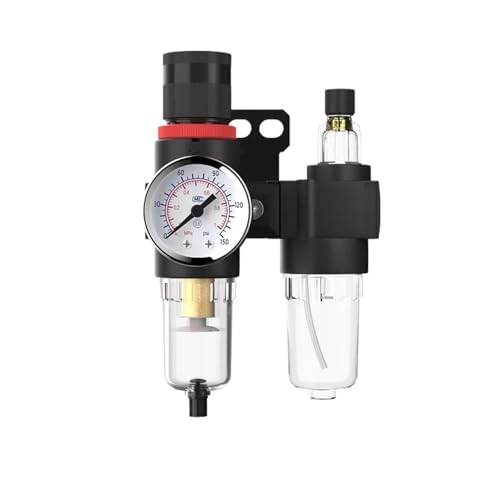 Filtre séparateur huile/eau AFC2000 avec régulateur de pression 1/4 pour compresseur d'air