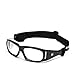 Mincl Basketball Sports Glasses Football Perfect Personality Goggles Black-yhl (black, c1)