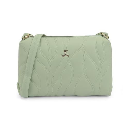 Image of Mochi Women Casual Faux leather Soft Body Zipper closure Quilted Sling Bag