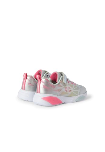 Chaussures Champion Fille Wave Tri G PS baskets grises enfant taille 32 - 5