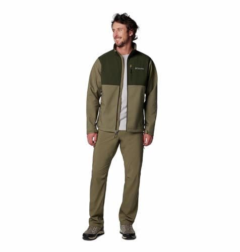 Image of Columbia Men Omni-Shield Ascender Soft Shell Jacket for Hiking | Trekking | Watersports | Outdoor Lifestyle | Stain Repellent