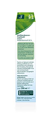 Kneipp Weißdorn Beerensaft, Wertvoll für Herz und Kreislauf (1 x 200 ml)