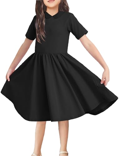 Topstype Girls' Casual Dresses Short Sleeve Summer 5-14 Years