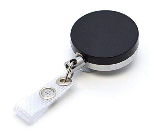 100 Pz Metallo Porta-Sci Pass con Metallschnur Vinyl-Kunststofflasche FRP Jacobs Portabadge Porta Skipass Schluesseljojo Yoyo