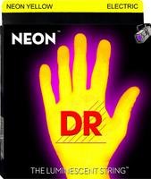 NEON hI-dEF yELLOW electric guitar 009–046/leuchtstoffsaiten (jaune) - Les Beatles, Paul McCartney, John Lennon, RIngo Starr, George Harrison NEON hI-dEF yELLOW electric guitar 009–046/leuchtstoffsaiten (jaune)
