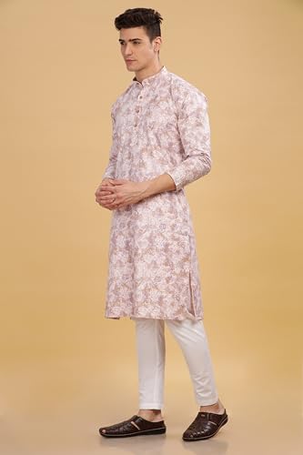 Image of BE ACTIVE Cotton Kurta for Men | Traditional and Classy Design | Indian Kurta | Full Sleeve Kurta
