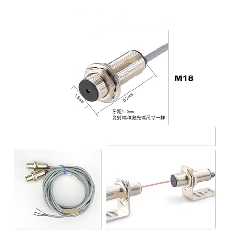 Capteur laser M5 résistant aux fausses détections pour alignement industriel de précision