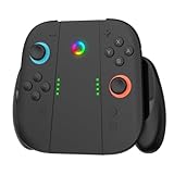 Uxilep Cargador para Joycon Accesorios de Nintendo Switch 2, Mandos Joy con para Switch 2 con Agarre Ergonómico para Carga...