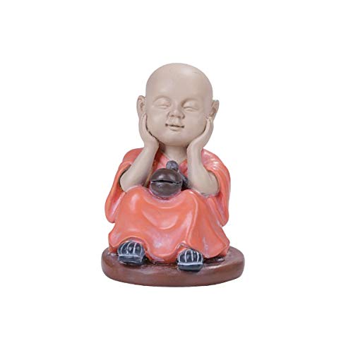 Figurine en résine de moine Pacific Giftware pour décoration zen