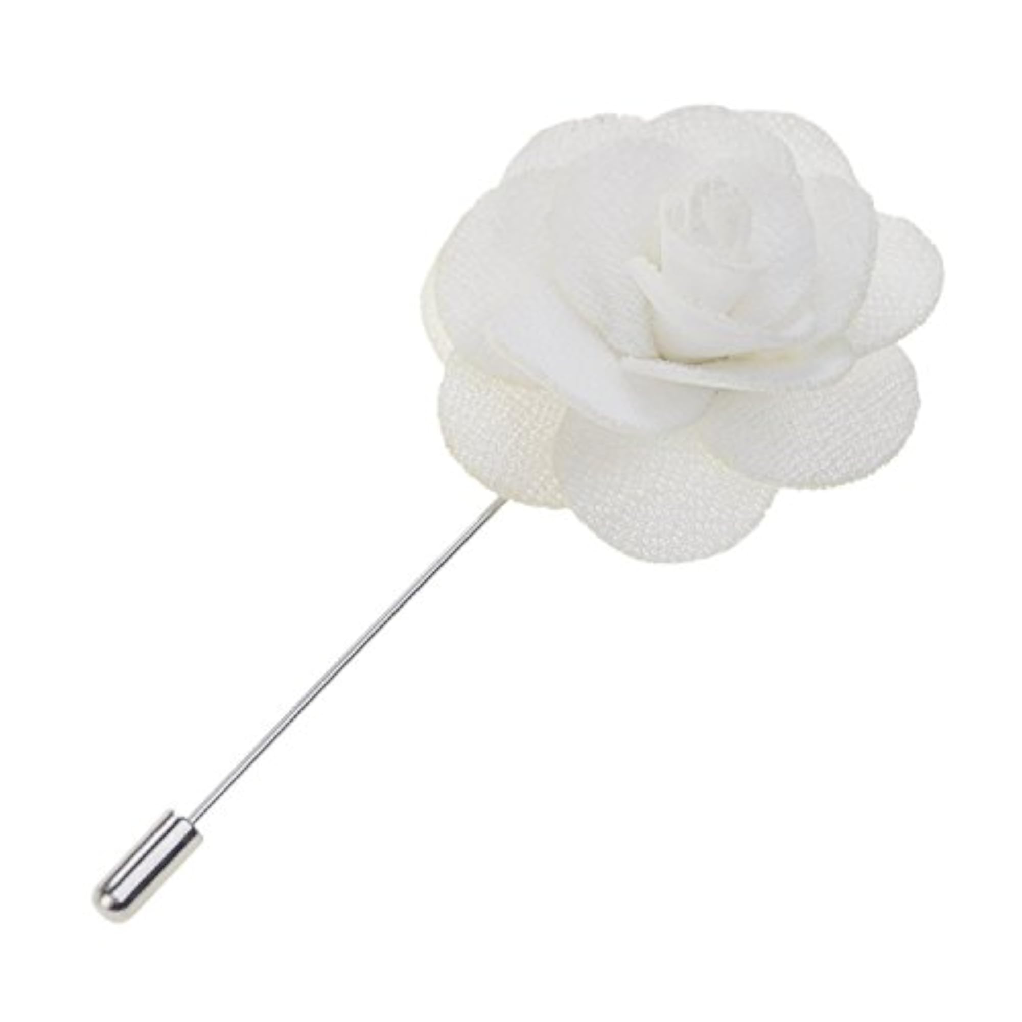 Handmade Flower Lapel Brooch for Men, Tuxedo Pin