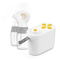 New 2nd Gen Medela Pump in Style Pro Breast Pump, Clinically Proven Hospital-Efficiency, Compact Portable Double Electric Pump with Bottles and PersonalFit Plus Breast Shields