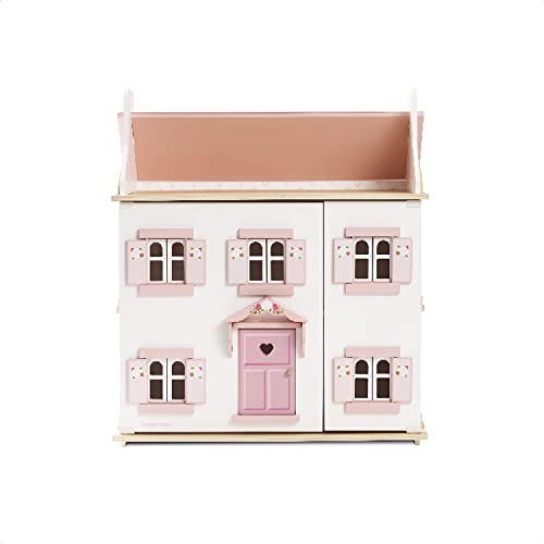 Le Toy Van - Iconic Sophie's Large Wooden Doll House | Dream House Wooden Dolls House Play Set | Great As A Gift | Suitable For Ages 3+ #TOP1