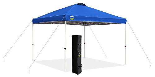 CROWNS SHADES 10x10 Pop up Canopy Outside Canopy, Patented One Push Tent Canopy