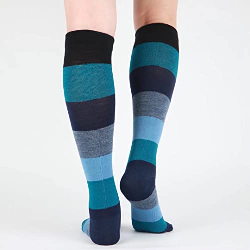 Image of ja vie Women & Men Comfy 75% Merino Wool Compression Socks 15-20mmHg Extra Soft