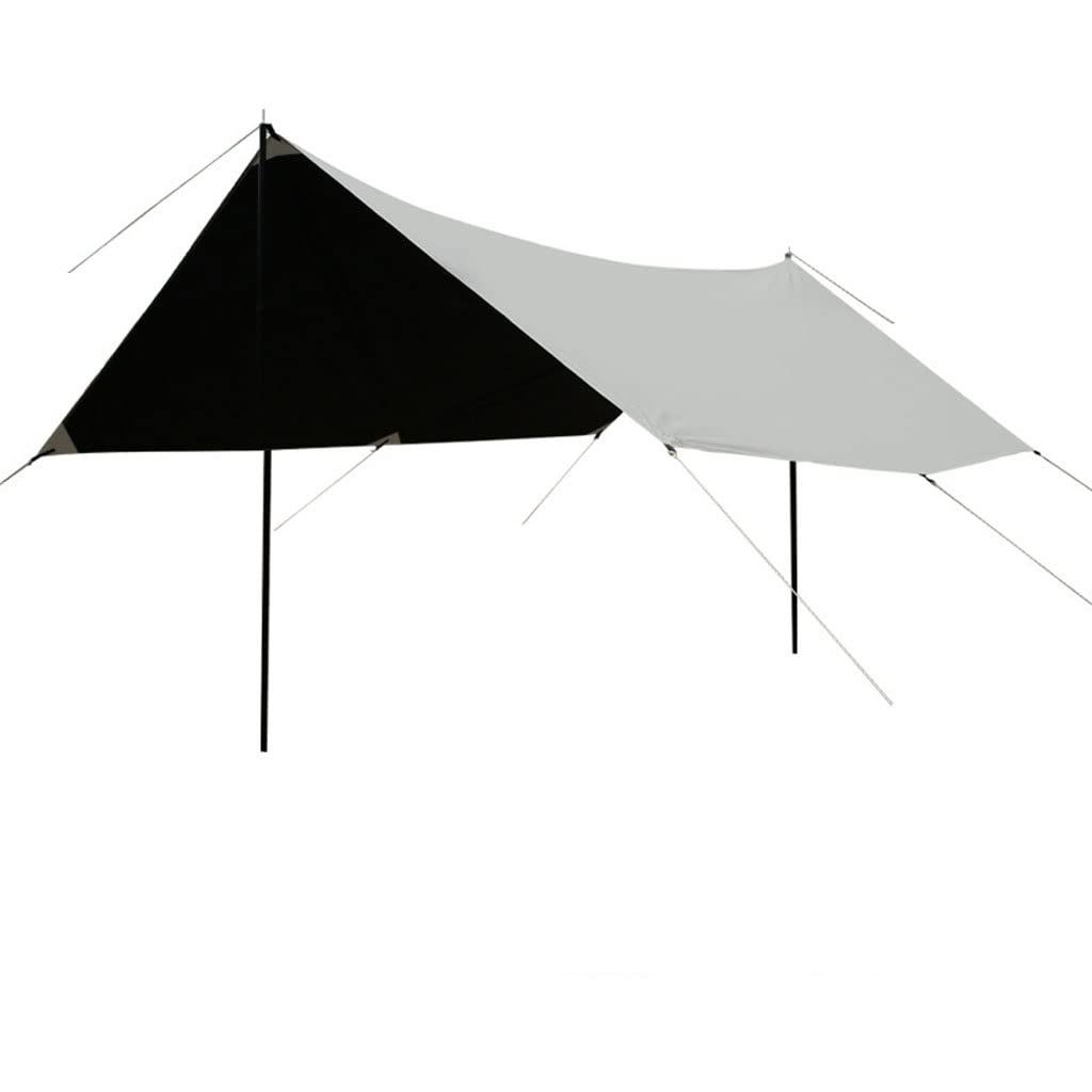 Hammock Rain Fly Tent Camping Tarp, Outdoor Canopy Hammock Rain Fly Sunscreen Camping Shelter for Camping, Travel, Outdoor, Hammocks(500 * 340cm)