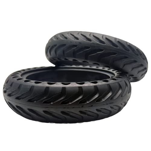 2 x Reemplazo de Neumático Sólido Criss Cross Tread para Xiaomi Mi M365 Pro (Par) Cover