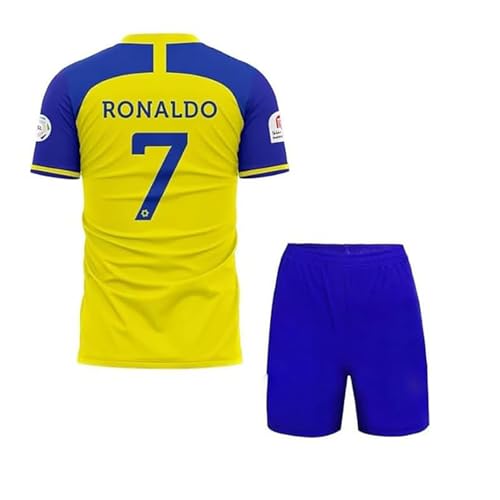 Image of Mbappe 9 Sports Football Team Jersey Boys Tshirt with Printed Shorts 2024 for Men & Kids & Boys (Kid's, Boy's& Men)