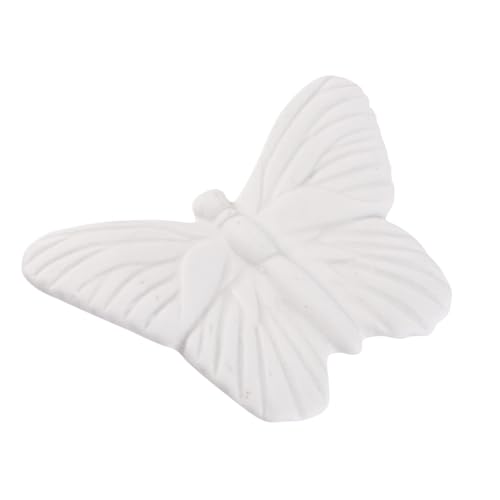 MALUGOGO Décoration murale nordique en forme de papillon en céramique pour cuisine et jardin,...