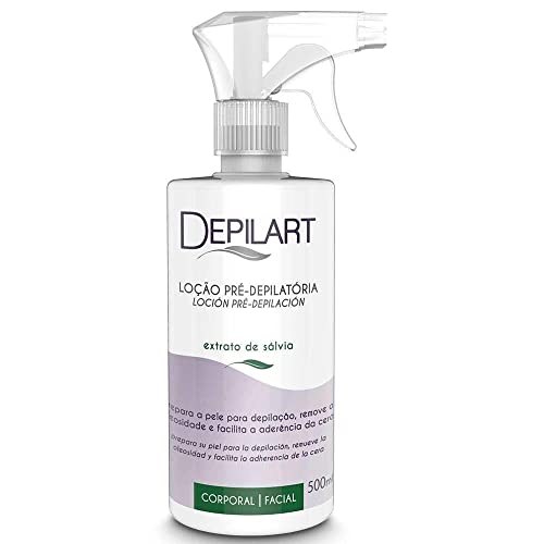 Loção Pré Depilatória Depilart Sálvia 500ml