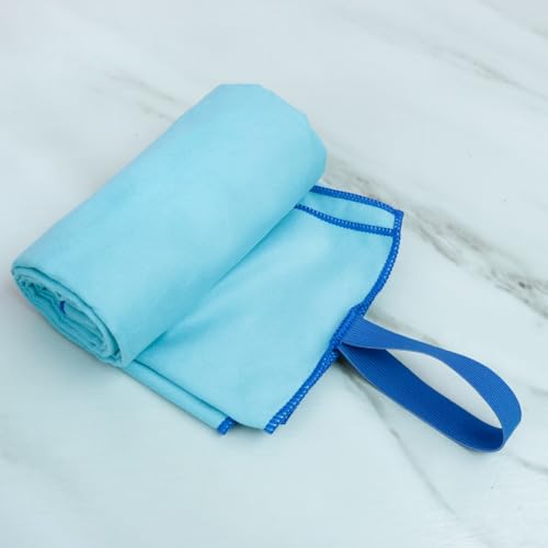 TOALHA EM MICROFIBRA ALTA ABSORÇÃO SPORTS 130CM X 80CM (AZUL 1)