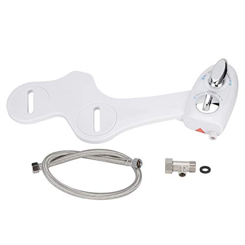 Bidet Mecánico, Asiento de Inodoro No Eléctrico, Agua Ajustable de Boquilla, Piezas de Repuesto del Grifo de Bidet