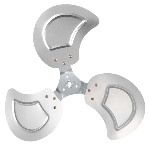 BETOOKY Aspas para Reemplazo de Aluminio de Ventilador Industrial de 16 Pulgadas Orificio de 10mm, Enfriamiento Confiable y Fácil Instalación en Espacios Comerciales y Almacenes