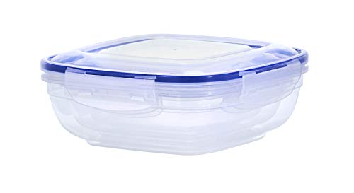 Image of Superio Plastic Food Storage Container Set, BPA Free, Sealed Containers with Airtight Lids for Pnatry, Cupboard, and Fridge- Microwave and Dishwasher Safe (10) (3 Pack)