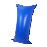 GARIOUANS Poolkissen Winterkissen Für Aufstellpools Kältebeständiges PVC 120 x 240cm Winterfestes Pool Schwimmkissen Mit Seilen Zur Poolüberdachung