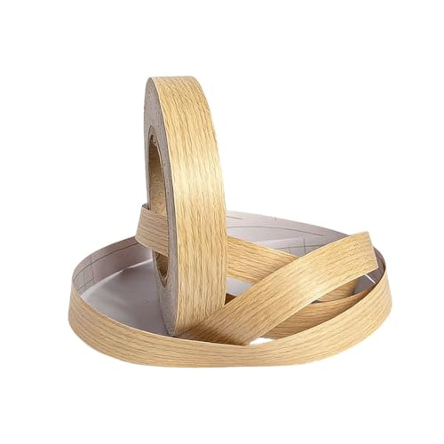Jyxnu Canto De Roble Autoadhesivo 10 M De Largo Cinta De Borde De Chapa De Madera Cinta De Chapa De Roble Para Reparar Cantos Y Encimeras