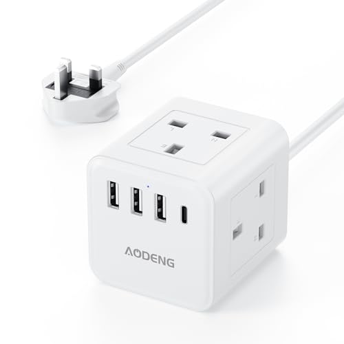Extension Lead with USB & Multi Plugs