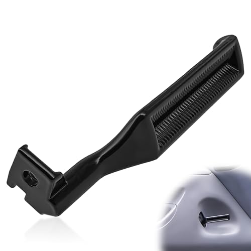 Lunwag Front/Rear Interior Door Handle All Metal Left Driver Door Handle Compatible with 1987-1997 F0rd F150 F250 F350 Bronco F53 F59 F800 Replaces OE # E7TZ-1522601-A, 77178