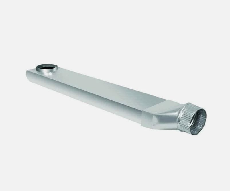 28in.To 45 in.Adjustable Space Saver Aluminum Dryer Vent Duct w/Straight Outlet