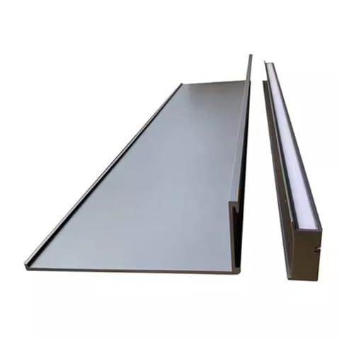 Étagère murale gris 150cm pour optimiser l'espace séjour