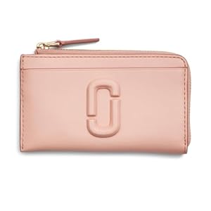Marc Jacobs Women’s The Leather J Marc Top Zip Multi Wallet