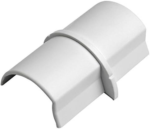 D-Line 788.041UK 30 x 15 mm Smooth Fit Coupler - White