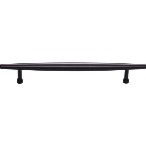 Top Knobs - TK965BLK - Allendale Pull 6 5/16" - Flat Black - Lynwood Collection