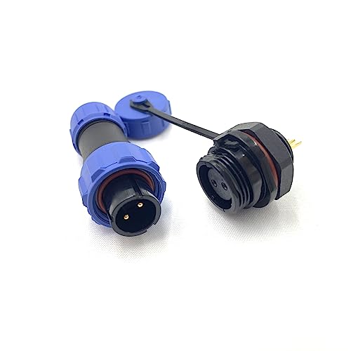 Spina di collegamento per aeronautica SP13 2 poli