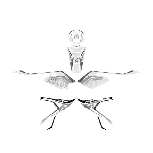 Autocollant Époxy de finition premium relief 3D pour réservoir CFMoto MT700
