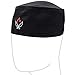 10oz apparel Mesh Top Chef Skull Hat with Piping (Black Chef Knifes)