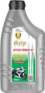 Amco Lubricants_Azip Lubricants.5YNTH Power 4T 900ML_Pack of 2