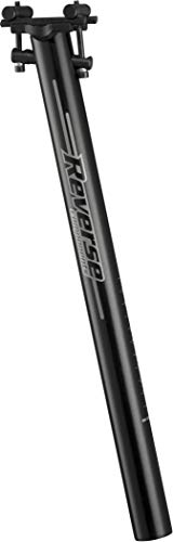 Reverse Black Line Fahrrad Sattelstütze Black Polish 400 mm Colore Nero