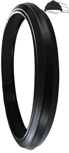 Black Vinyl Tire for Flat Rim (007209, 9")