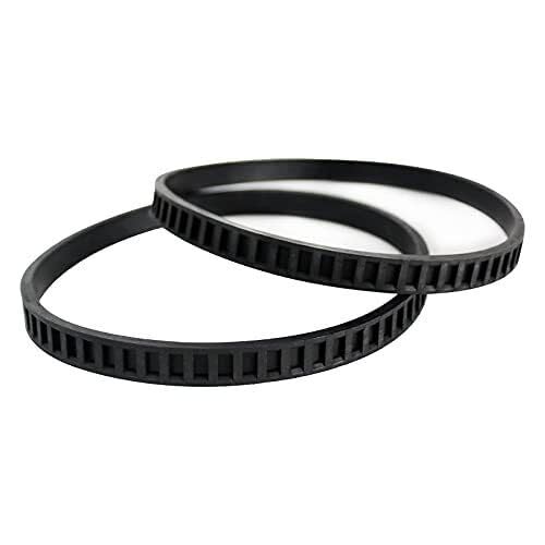 Toefficy 650721-00 N887163 Pack of 2 Bandsaw Rubber Pulley Belt Fit for DCS374N DWM120 A02807 New Replacement Part for Dewalt
